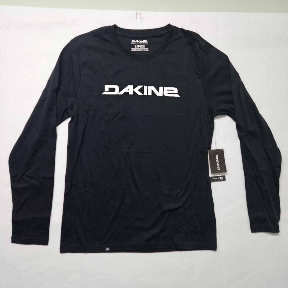 Dakine Mens Long Sleeve Shirt Crew Neck Black Outdoor NWT